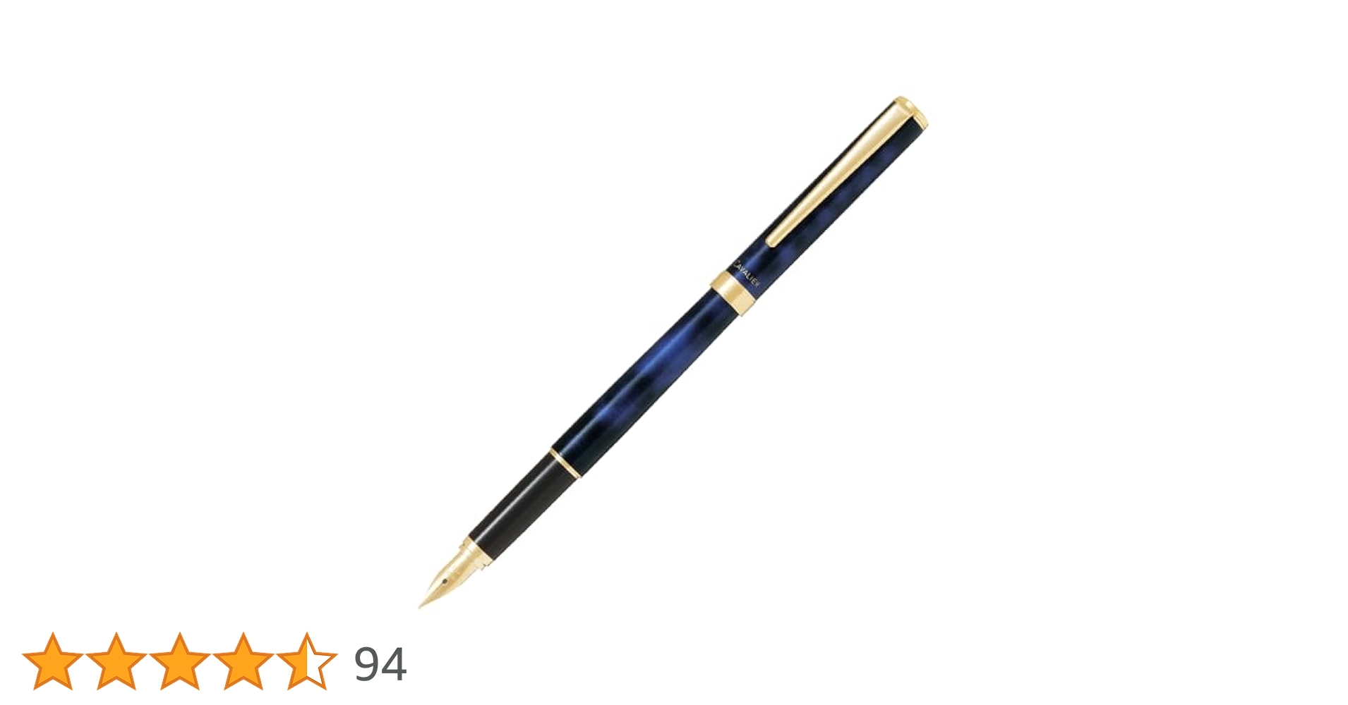 パイロット・カヴァリエ万年筆・グリーン・ブルーマーブル軸・ペン先Ｆ・２本セット パイロット・カヴァリエ万年筆・グリーン・ブルーマーブル軸